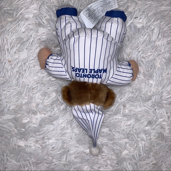 Vintage Toronto Maple Leafs baby teddy bear - Picture 4 of 10